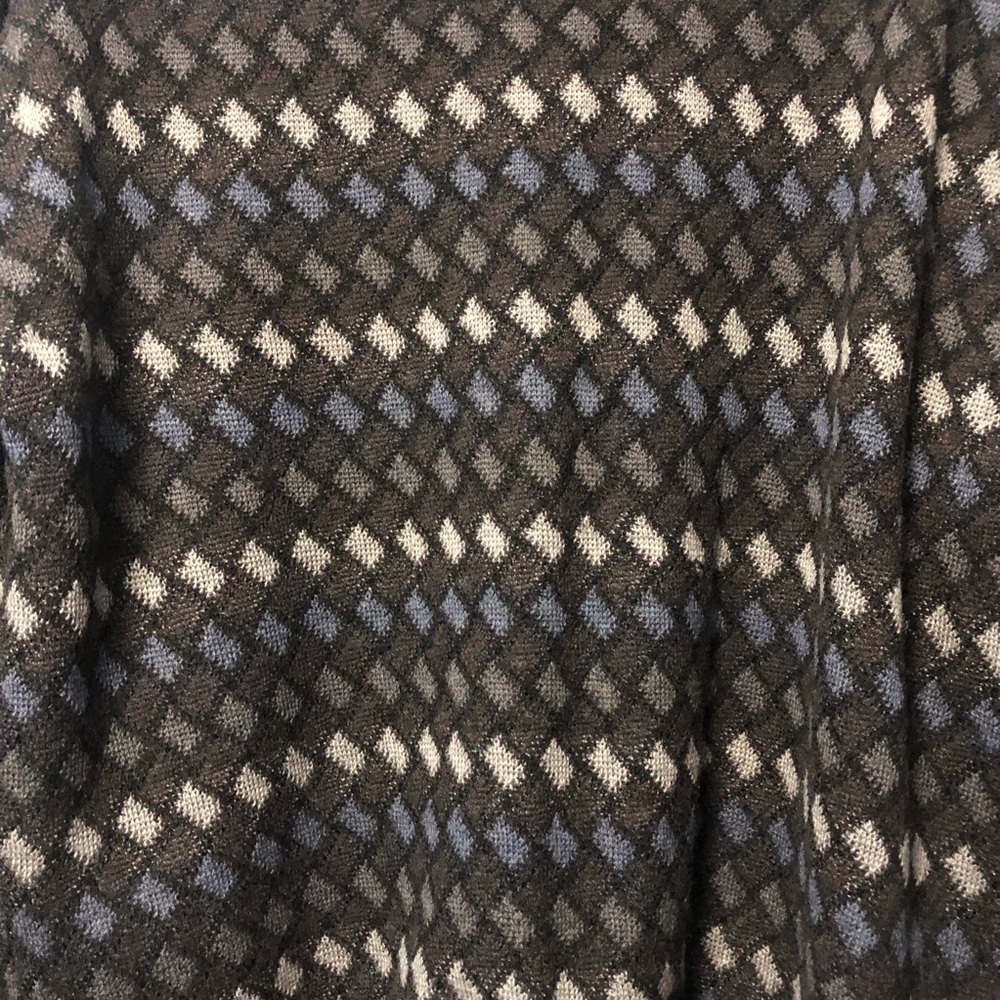Patterned 100% Wool Sweater - Picture 2 of 4
